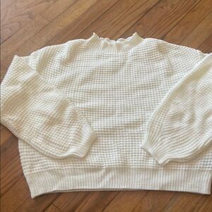 Women's White Sweater